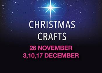 Christmas Crafts every weekend
