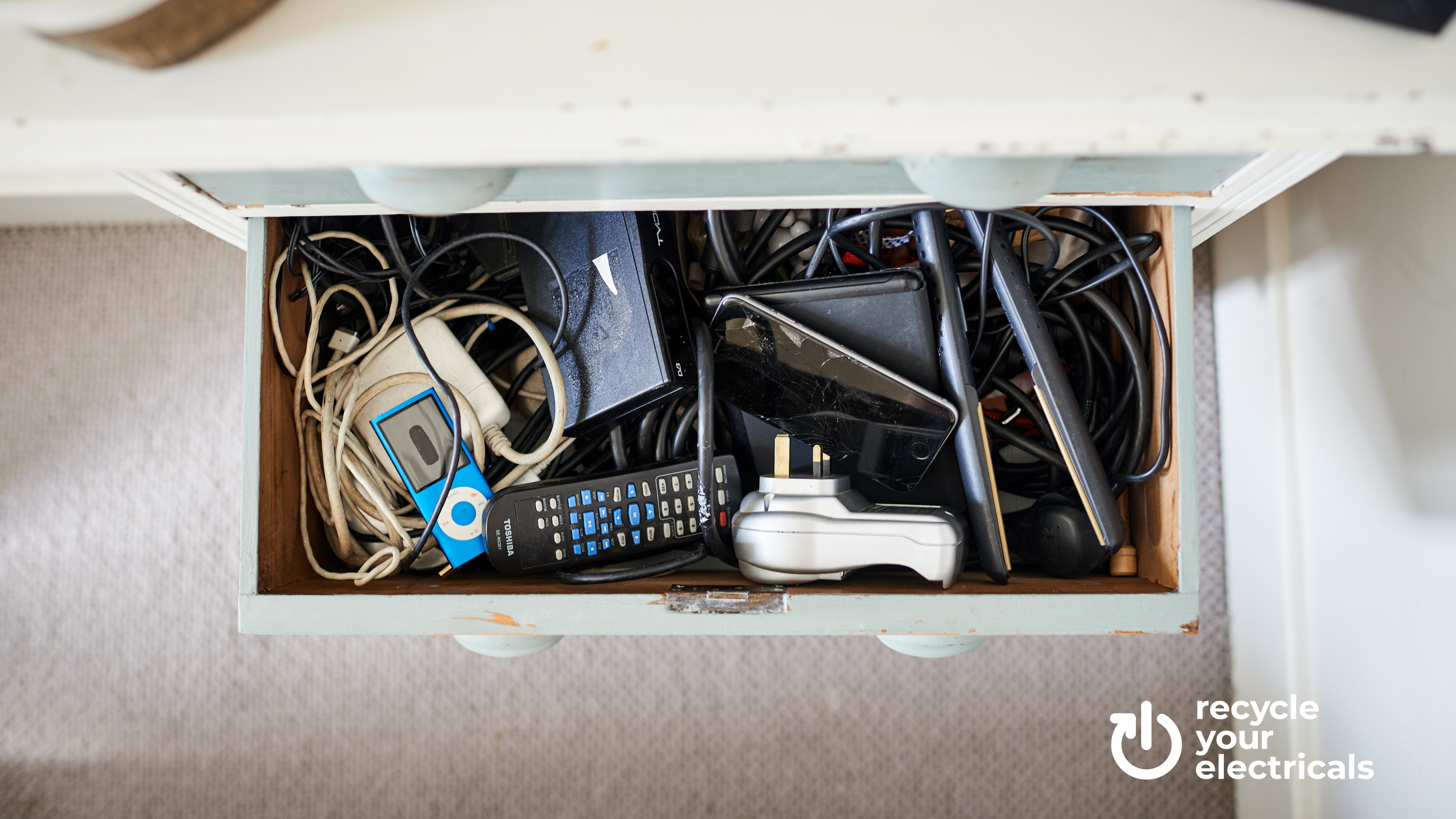 Drawer of electricals