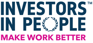 Logo reads: investors in people, make work better