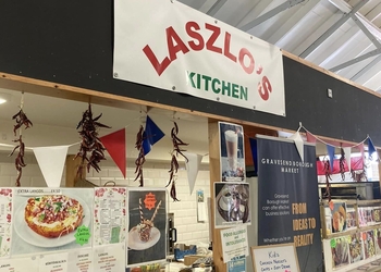 Stall at Gravesend Market (Laszlo&#039;s Kitchen)