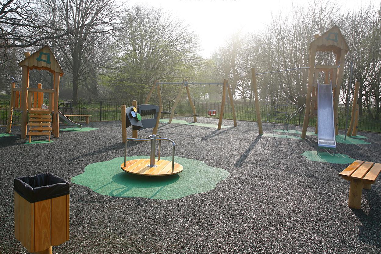 New play area at Bishops Court Gravesend