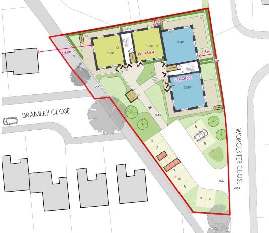 Proposed site plan