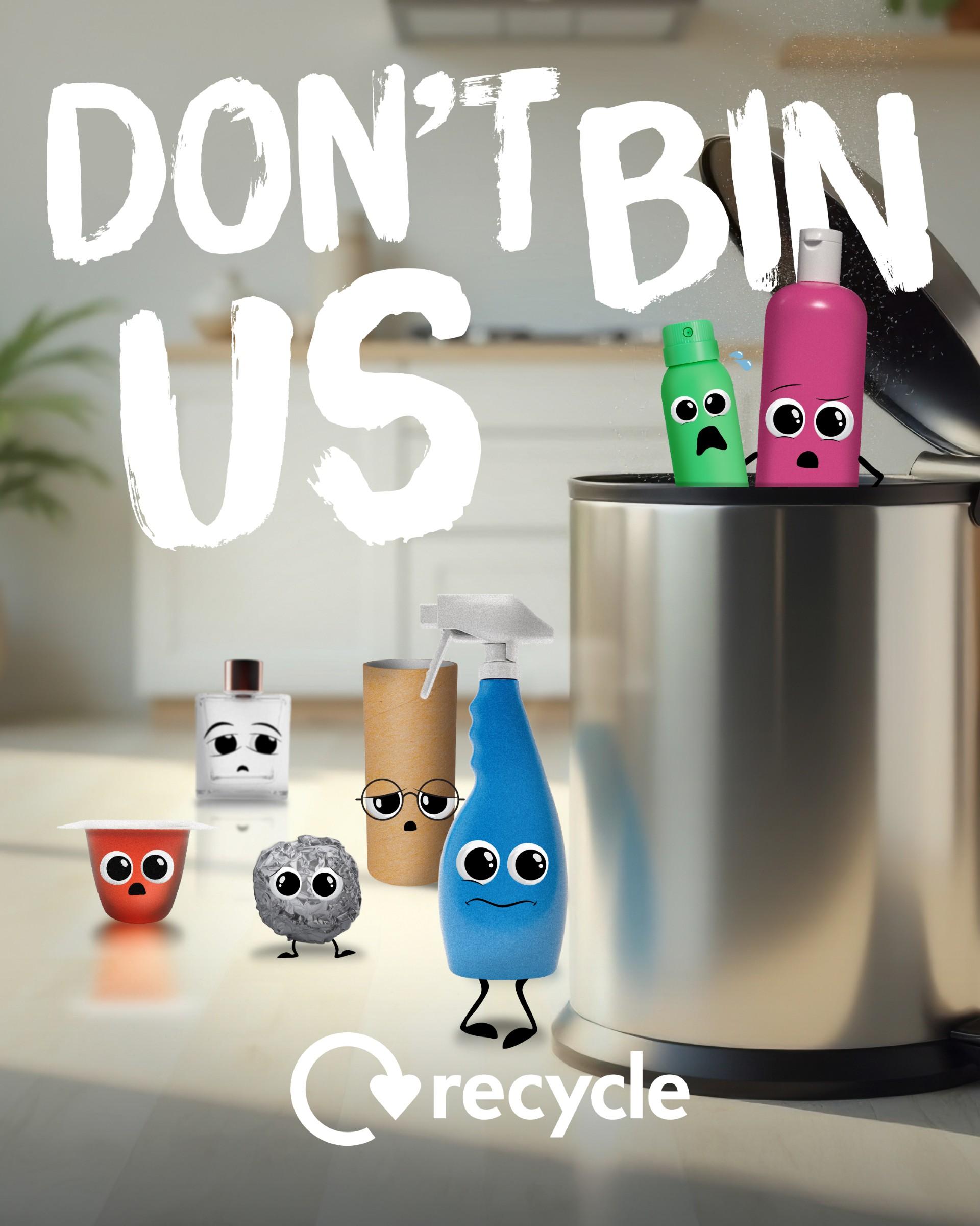 Rescue me recycling week campaign