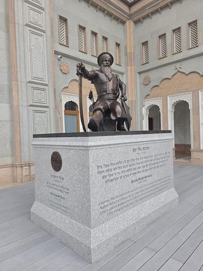 Statue of banda singh bahadur