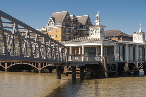 View from Gravesend Town pier