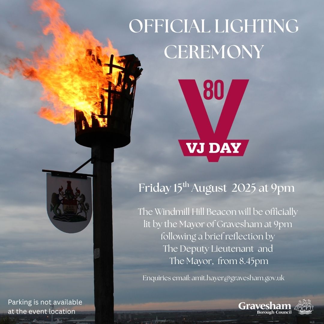 Vj day official lighting ceremony