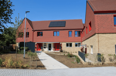 Worcester close completed homes