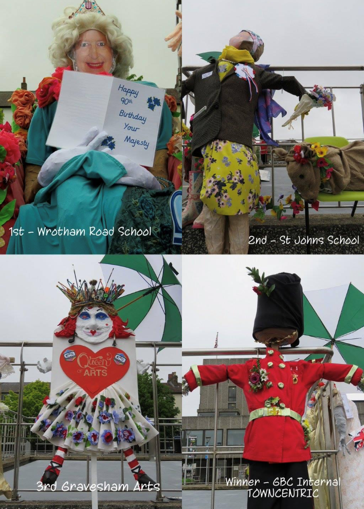 Queens 90th Scarecrows